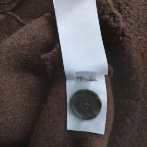 Madewell Pebbled Faux Shearling Shawl Collar Coat Women's Size Medium - Picture 6 of 15